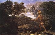 Nicolas Poussin Landscape with Diana and Orion oil painting artist